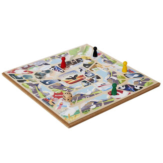 Jeu de l'Oie en Bois