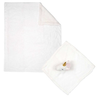 Plaid avec Doudou en Peluche