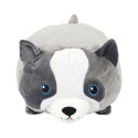 Peluche Coussin Chien Gris