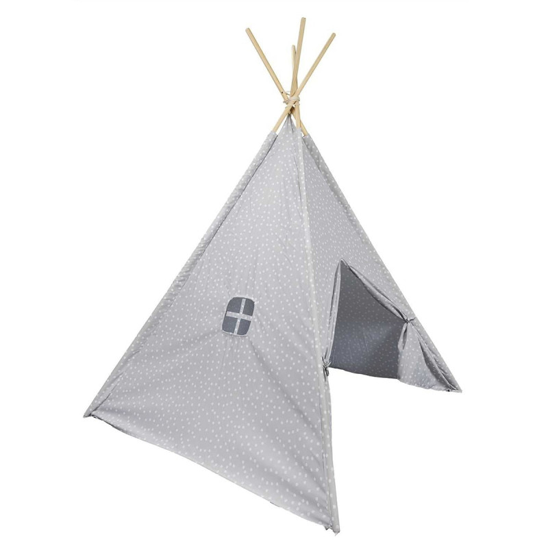 Tente Tipi Grise 120x120x160CM Tente Tipi Grise 120x120x160CM