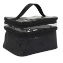 Trousse de Toilette 2 Niveaux Noire