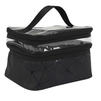 Trousse de Toilette 2 Niveaux Noire