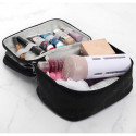 Trousse de Toilette 2 Niveaux Noire