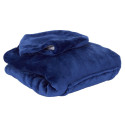 Sweat à Capuche Plaid Ultra Doux Bleu Nuit 6-9ans