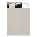Chemin de Table en Coton 150x50cm Beige Chiné