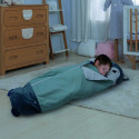 Sac de Couchage 50x130cm Convertible Loup Bleu