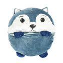 Sac de Couchage 50x130cm Convertible Loup Bleu