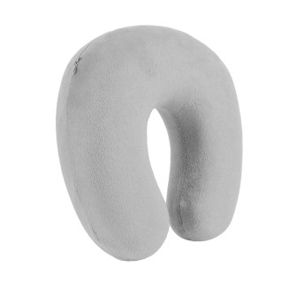 Coussin Voyage Repose-Nuque à Mémoire de forme Gris