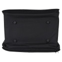 Sac de Transport pour Animaux 40x27xH21cm Noir à Motif Doré