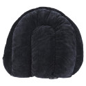 Lit Confort Moelleux Noir et Gris pour Animaux