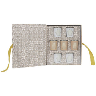 Coffret de 7 Bougies Parfumées Senteurs d'Orient