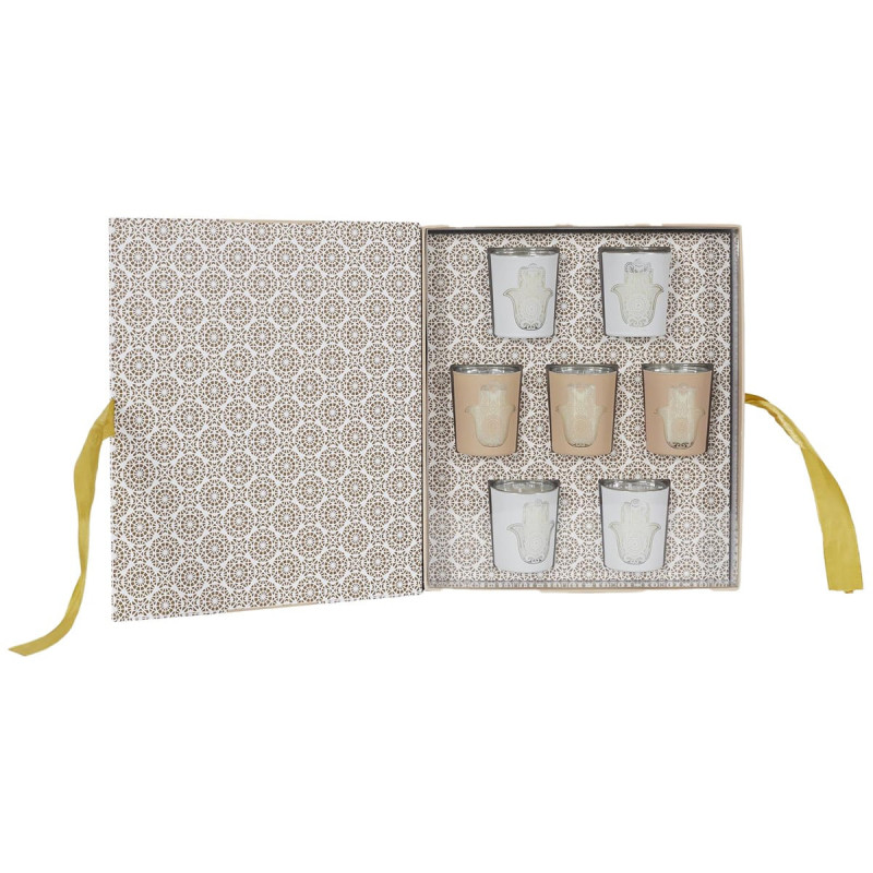 Coffret de 7 Bougies Parfumées Senteurs d'Orient