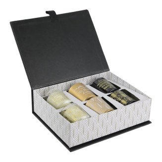 Coffret de 6 Bougies Parfumées Vanille