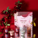 Coffret Cadeau Calendrier 5 Bougies Parfumées Spécial Maman