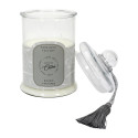 Bougie Bonbonnière Parfumée Senteur Coton H29cm