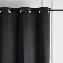 Rideau Thermique Isolant Occultant 135x240cm Noir