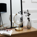 Globe Constellations en Verre Support Doré