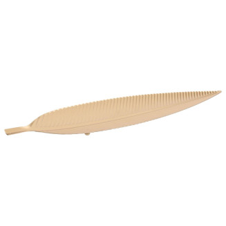 Vide-Poche en Métal Feuille Dorée 55cm