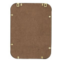 Miroir Rectangulaire Cadre Métal Doré Coins Arrondis 25x34cm Miroir Rectangulaire Cadre Métal Doré Coins Arrondis 25x34cm