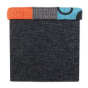 Pouf Coffre Pliable Motif Patchwork