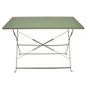 Table de Jardin Pliante 110x70cm Coloris Kaki