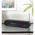 Enceinte Sans Fil Ovale 2x5W avec Lumières LED
