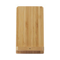 Support Chargeur à Induction pour Smartphone en Bois