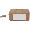 Enceinte sans Fil 3W Coloris Gris et Aspect Bois avec Dragonne