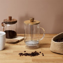 Cafetière à Piston 85cL en Verre et Acacia Massif