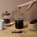 Cafetière à Piston 85cL en Verre et Acacia Massif