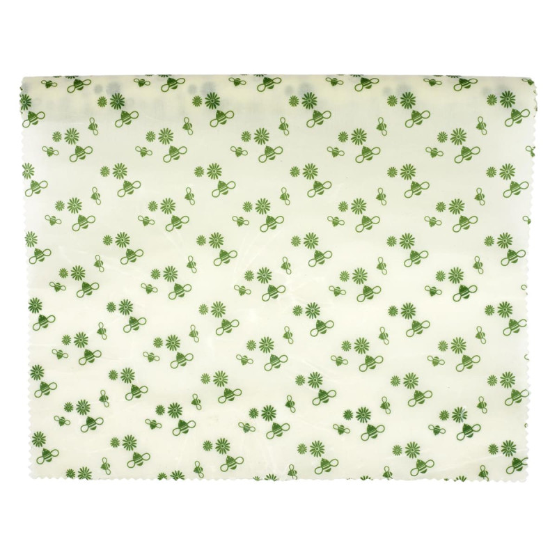 Emballage Alimentaire en Rouleau 1m Enduit Cire d'Abeilles