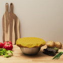 Pack 2 x 2 Couvercles Souples en Tissu Motif Vintage