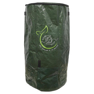 Sac de Compost pour Jardin 127L Coloris Vert