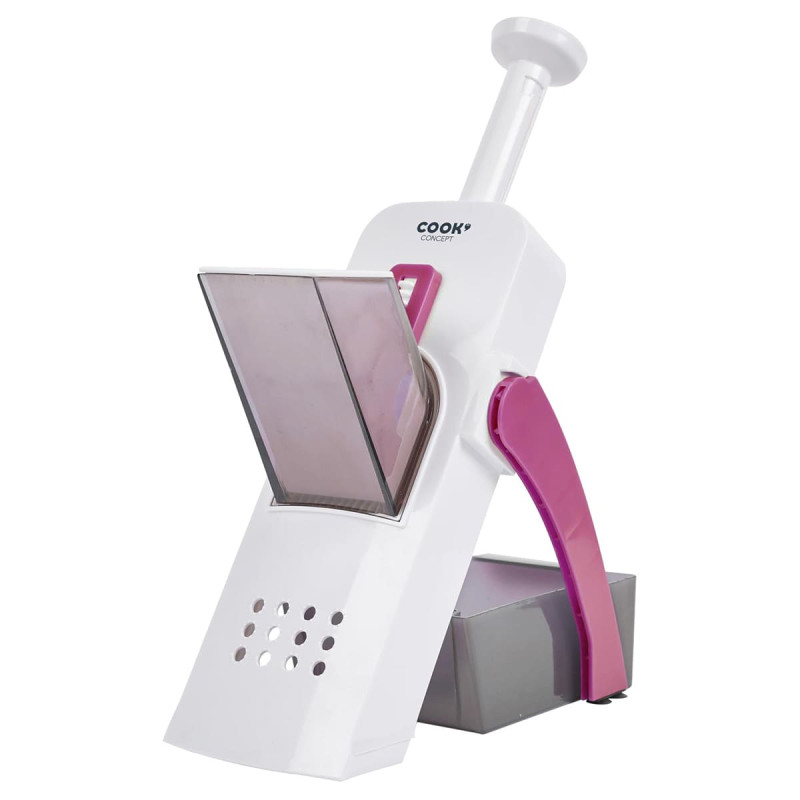 Mandoline 4 en 1 avec Pied Rétractable