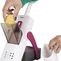 Mandoline 4 en 1 avec Pied Rétractable