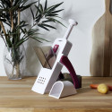 Mandoline 4 en 1 avec Pied Rétractable