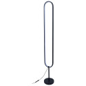 Lampe LED Ovale sur Pied H120cm Eclairage Blanc Chaud