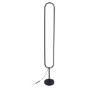 Lampe LED Ovale sur Pied H120cm Eclairage Blanc Chaud