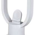 Lampe LED Blanche en Anneau avec Station de Charge 3-en-1 Intégrée