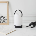 Lampe LED Tactile Sans Fil Blanche et Noire avec Anse