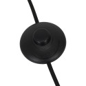 Lampadaire Globe Terrestre en Métal Noir Ajouré H158cm
