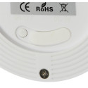 Lampe Sans Fil Blanche Intérieur/Extérieur Poignée Intégrée Eclairage Multicolore avec Télécommande