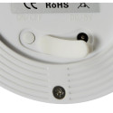 Lampe Sans Fil Blanche Intérieur/Extérieur Poignée Intégrée Eclairage Multicolore avec Télécommande