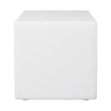 Lampe Cube Sans Fil Blanche Intérieur/Extérieur Eclairage Multicolore avec Télécommande