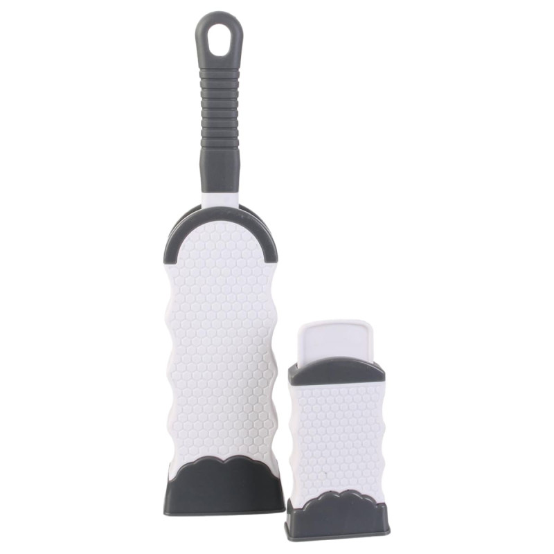 Kit de 2 Brosses Anti-Peluches Double-Face Auto-Nettoyantes Réutilisables Kit de 2 Brosses Anti-Peluches Double-Face Auto-Nettoyantes Réutilisables