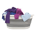 Panier à Linge Rétractable 17L avec Poignées