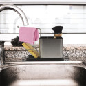 Pack Organisateur d'Evier en Inox 3-en-1 Porte-Eponge + Brosse