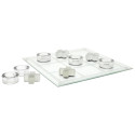 Jeu du Tic Tac Toe en Verre