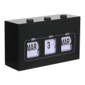 Calendrier Perpétuel Vintage Flip Flap Noir