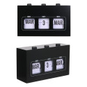 Calendrier Perpétuel Vintage Flip Flap Noir